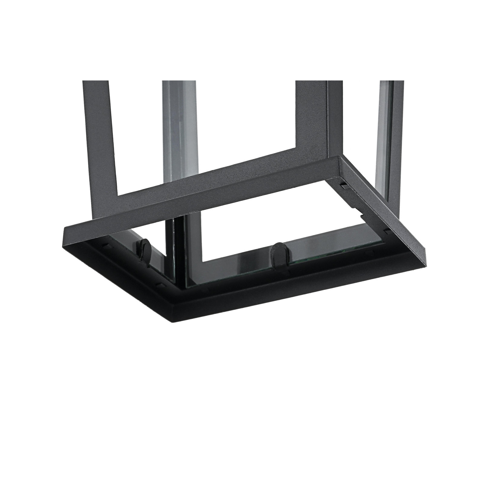 Jamila 7 inch Outdoor Pendant in Black