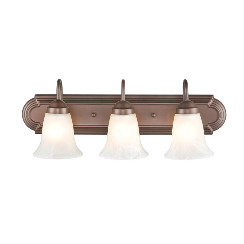West Bridgewater 3 - Light Dimmable Vanity Light, Bronze