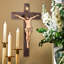 Sculpture murale crucifixion du Christ-19037492