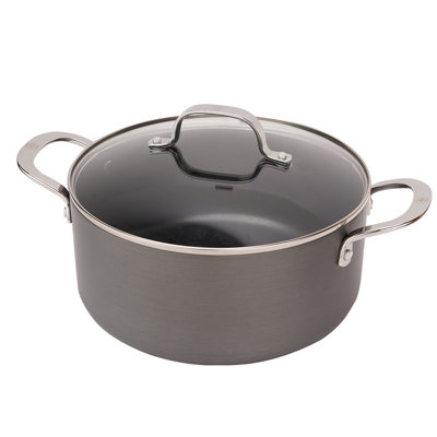 Non-Stick Stainless Steel Stock Pot Set with Lids