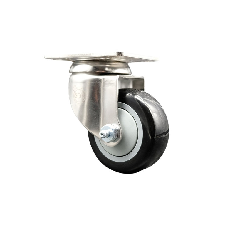 Polyurethane Caster, Black