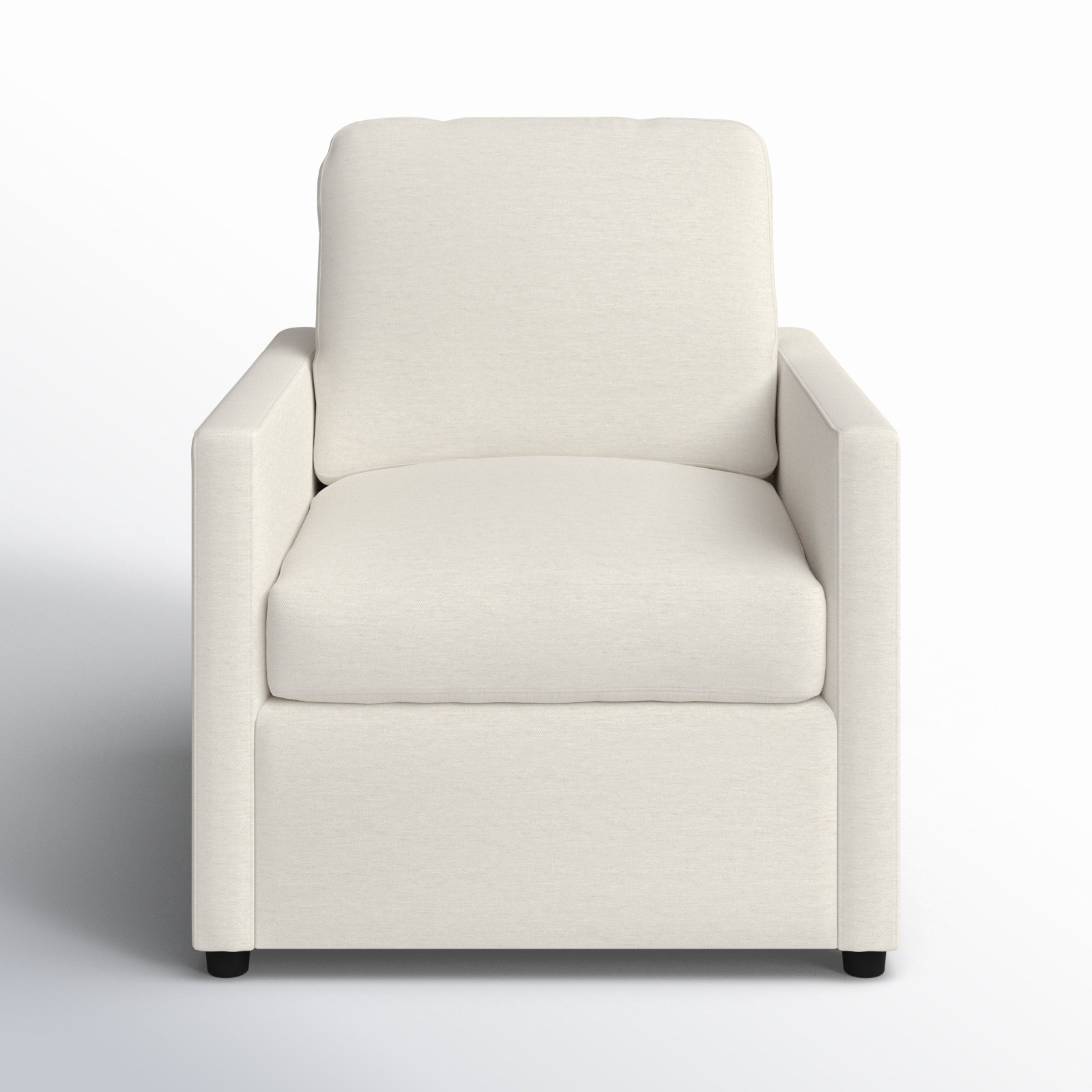 Damari Upholstered Armchair, Nomad Snow Crypton® Chenille