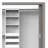 Shelf & Hang, Wood Organizer Adjustable Close...