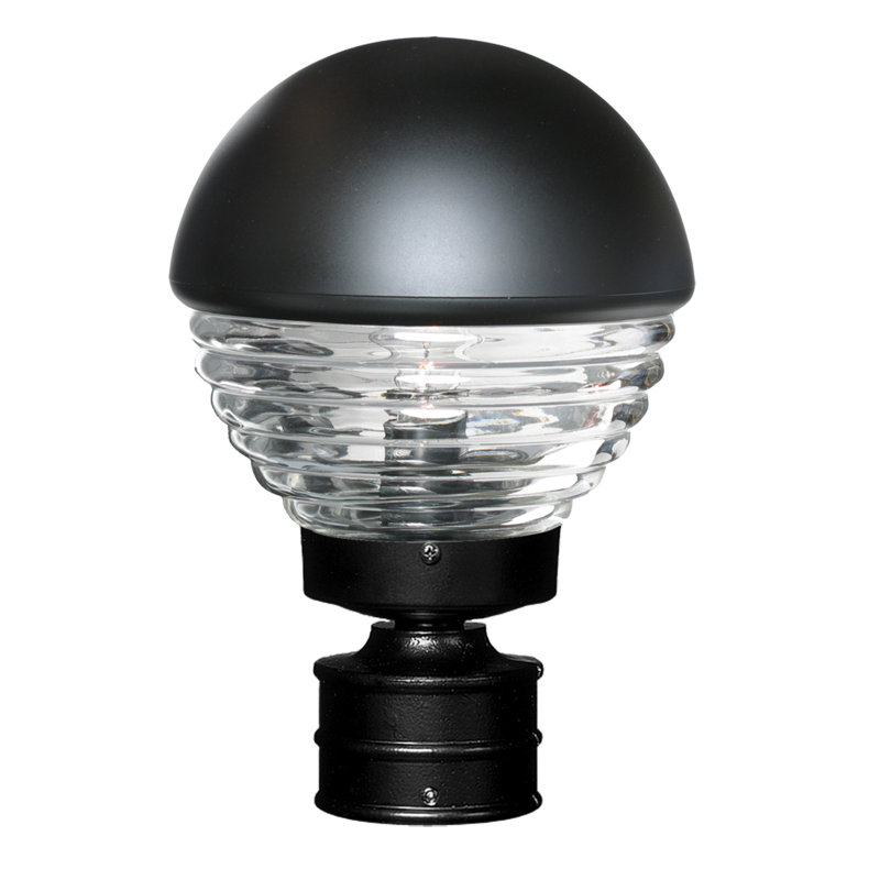 Tête de lanterne 1 lumière Donnie, Noir