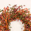 Couronne de porte 24 po avec baies d'eucalyptus artificiel 24 po