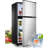 3.5Cu.Ft Compact Refrigerator Mini Fridge With Freezer, Small Refrigerator With 2 Door, 7 Level Thermostat Removable Shelves For Kitchen, Dorm, Apartment, Bar, Office-112378367
