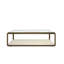 Berkant 120cm Glass Top Console Table