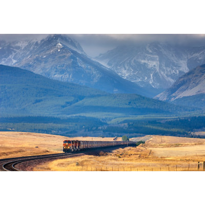 Train II sur toile par Alan Majchrowicz