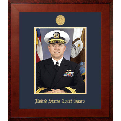 Coast Guard Portrait Honours Picture Frame