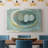 Blue Nest I -Gallery Wrapped Cavas-698376529