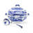 Soupière bleue Spode