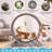 Emmani 33.5'' Noiseless and Lockable Cat Treadmill Exercise Running Wheel-2099373591