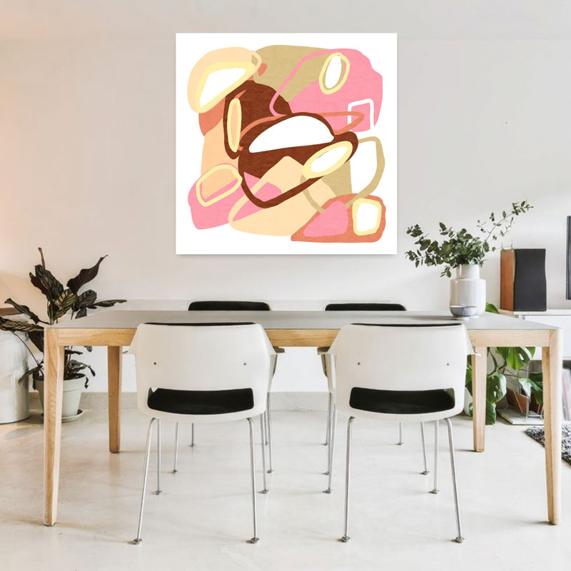 Art contemporain contemporain abstrait, H 36 po x l 36 po