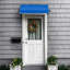 Awntech Charleston Acrylic Fabric Awning with Iron Scroll Arms-28213195-28212972