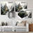 Foggy Fairytale Castle - Fantasy Metal Wall Art-1207149947