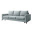 Aleg 3 Seater Velvet Sofa-1166786159