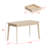 47.2" W Dining Table With 2 Drawer-443807862-443807856