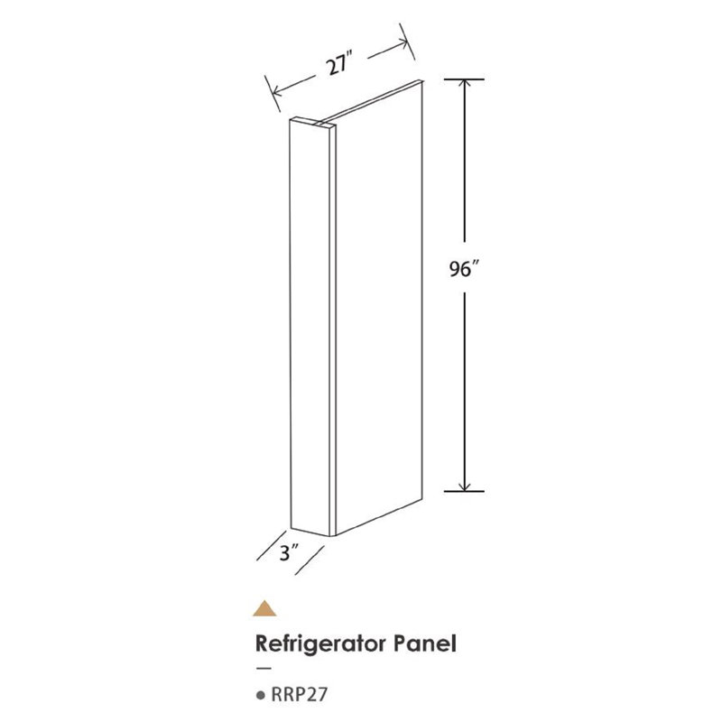 Troisième support de lave-vaisselle blanc 1/2 po, H 96 po x l 27 po x P 3 po