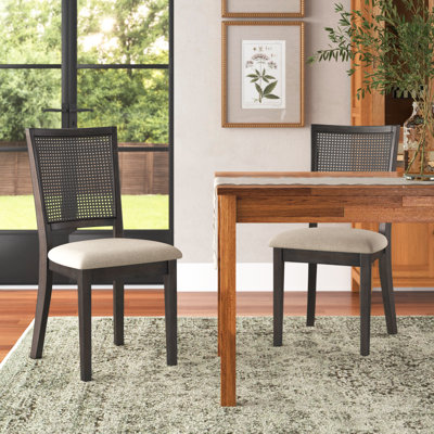 Sariyah 19.25'' H Linen Upholstered Side Chair