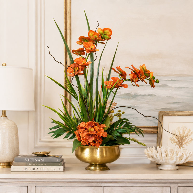 Orchid Arrangement in Vase