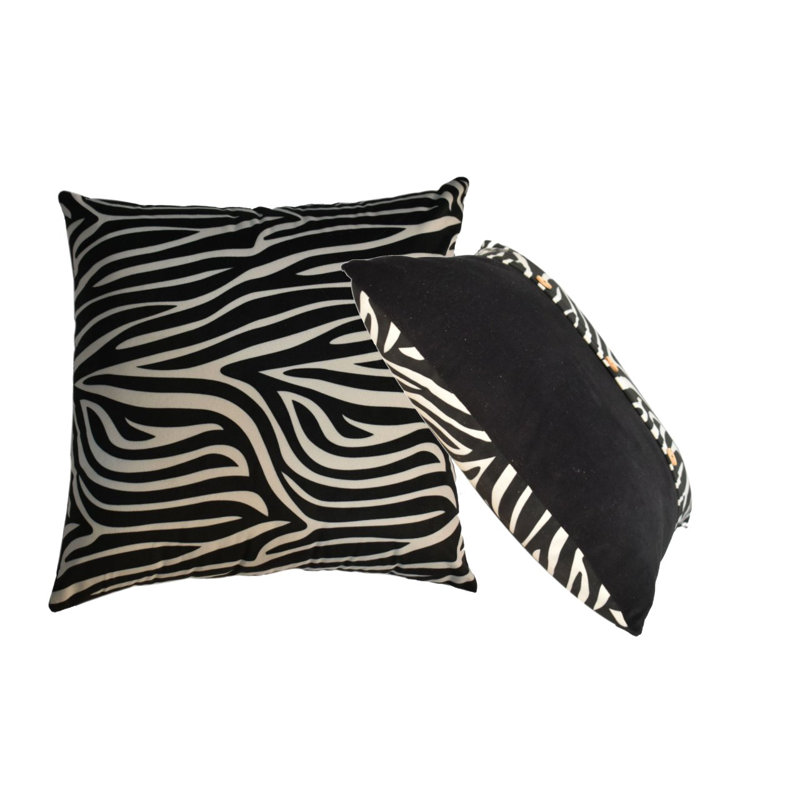 Chowchilla Animal Print Square Throw Cushion
