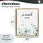 Cadre flottant en eucalyptus délavé, design avec lettres et doublure-660015088-660015087