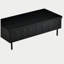 Table basse à plateau relevable avec 2 tiroirs, table basse moderne avec plateau pliable-104163005