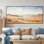 Ancien paysage désertique égyptien II - Égypte, art mural
