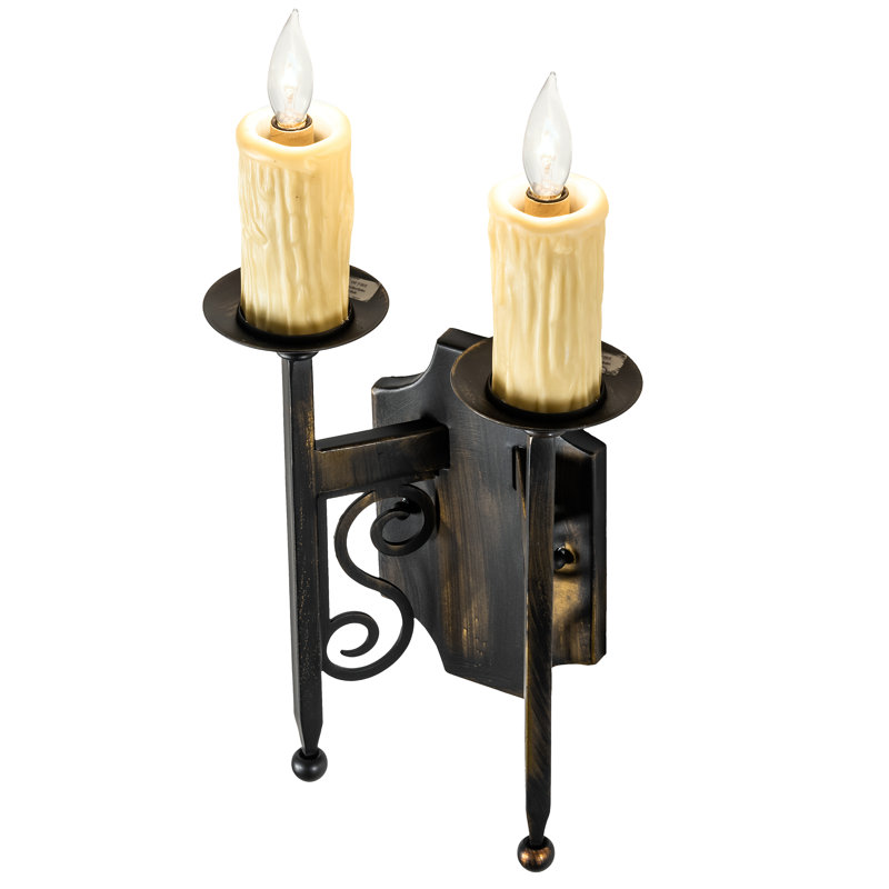Toscano 2 - Light Candle Wall Light