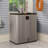 2 Piece Resin Single Storage Cabinet ( 33'' H x 20.2'' W x 30'' D)