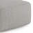 Nate 20"W Cotton Square Pattern Pouf-1289111693