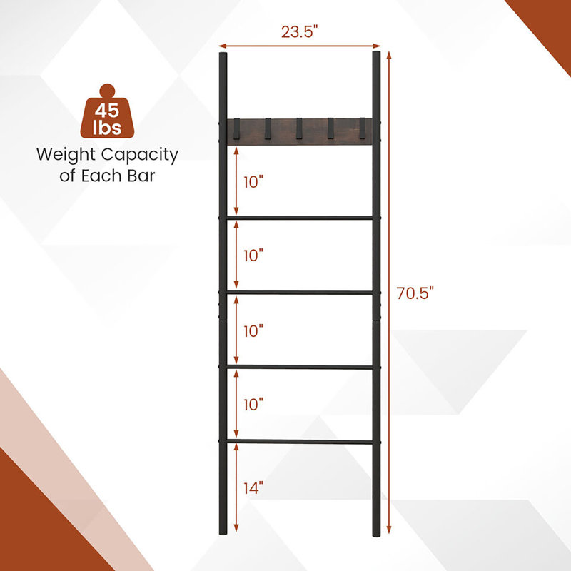6 ft Blanket Ladder