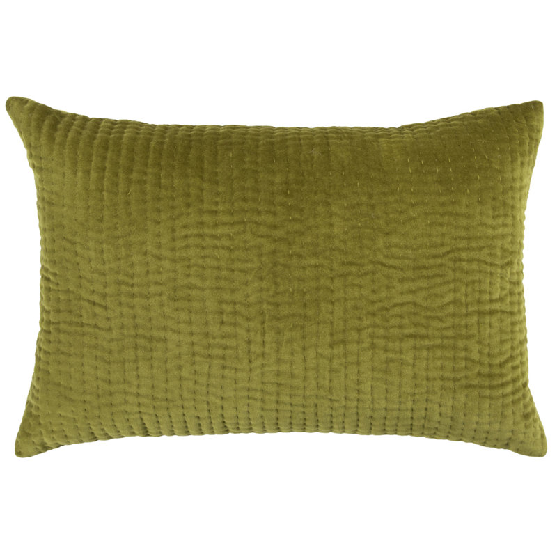 Cushion, 40cm x 60cm, Rectangular, Olive