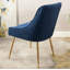 Chaise de salle à manger avec pieds, chaise d'appoint moderne rembourrée, chaise confortable pour cuisine et salon-1855713065