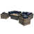 Bleu marine Sunbrella est en rupture de stock