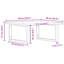 Ashvik 60cm Solid Wood Bathroom Vanity Top-617222131