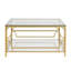 Table basse carrée en verre-437621867