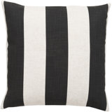 Striking Striped Throw Pillow