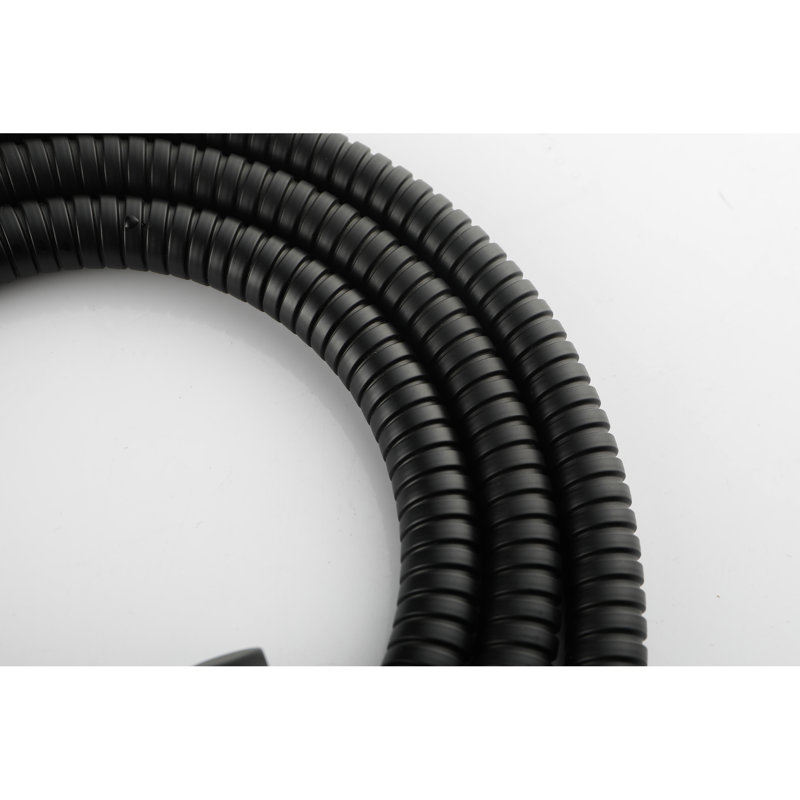 59-Inch Hose Handheld Shower With Adjustable Height Feature And Matte Black Texture 28-Inch Slide Bar Functional Spray Settings Finish
