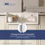 Évier de cuisine à cuve simple en argile réfractaire simple 30 "x 18" avec crépine et grille inférieure Oslo-98450866