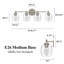 Dimmable Bathroom Vanity Light with Glass Shade-1604651142-1545782556
