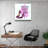 Stunning Decorative Tempered Glass Painting, 19.7 x 19.7 Inches | 100% Tempered Glass, Thickness: 0.16 Inches | UV Printing for Vibrant Colors | Perfect for Home Décor, Living Room or Office Wall Art
