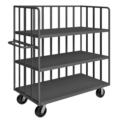 57.5'' H Utility Cart with Wheels