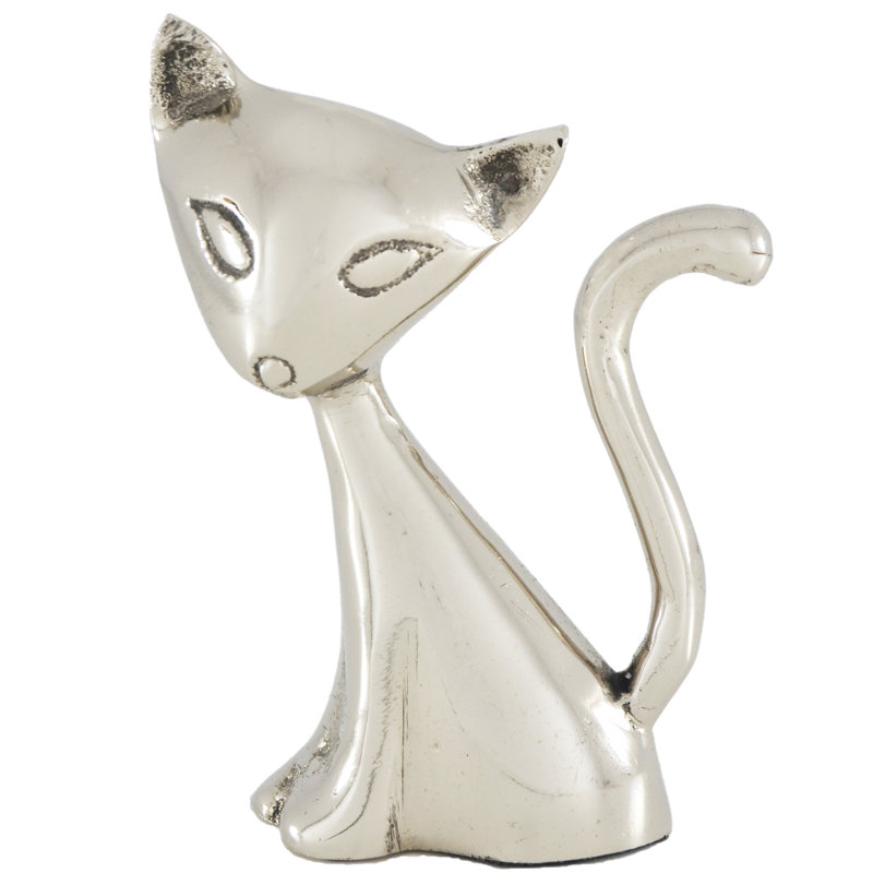Porte-bague pour chat, Argent