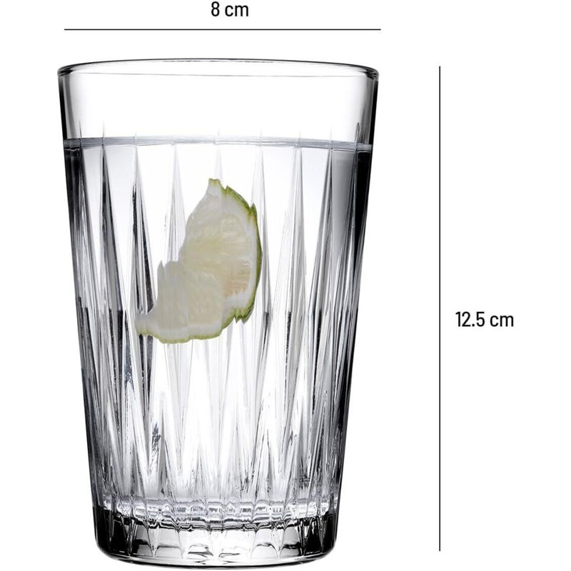 Drinking Glass, 6, 11.83fl oz