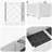 vidaXL Garden Planter 3 pcs White 47.24 x 15.75 x 49.41 in Plastic-1979460432-1979460447-1979460445