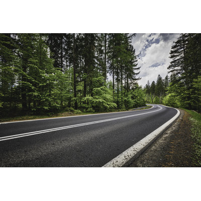 Panoramic Mountain Road by Adam Smigielski