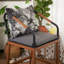 Tabouret de bar avec coussin