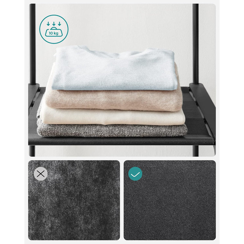 Graziella 151cm Portable Wardrobe