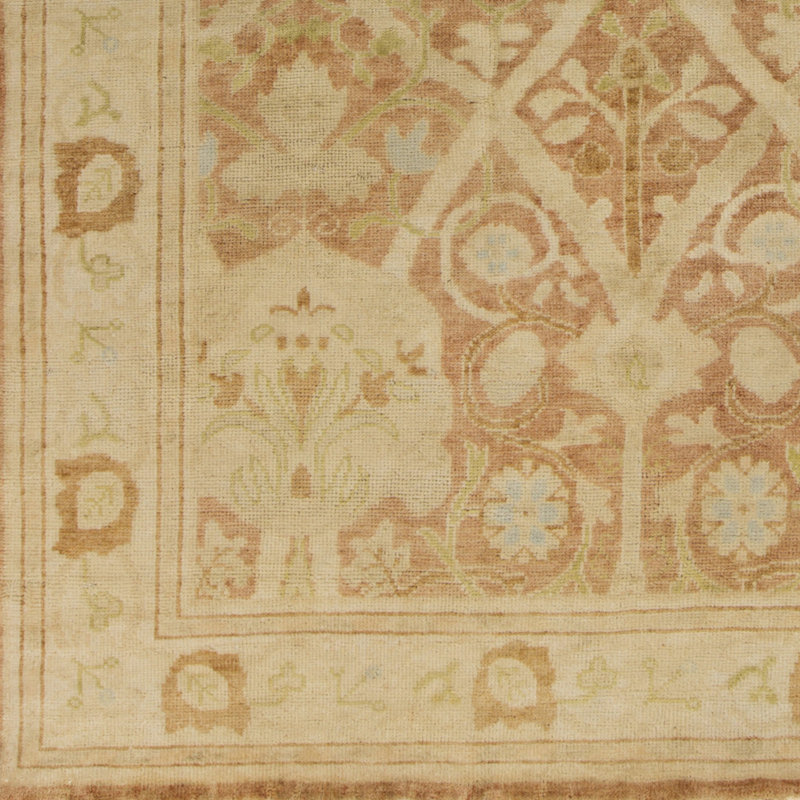 Montleban Hand Knotted Wool Oriental Area Rug, Rectangle 2' x 3'